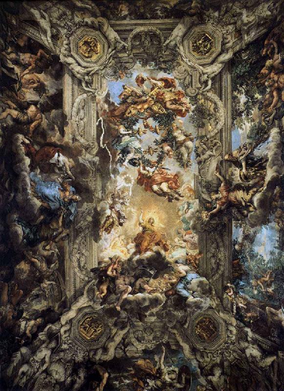Pietro da Cortona Allegory of Divine Providence and Barberini Power oil painting image